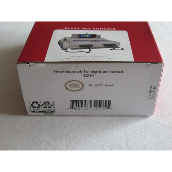 FLAW* 2021 Hallmark SuperMarioWorld Nintendo Console Ornament Magic Light Sound - Picture 5 of 12